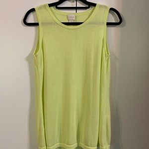 Chico’s yellow summer sweater size 1 (medium)